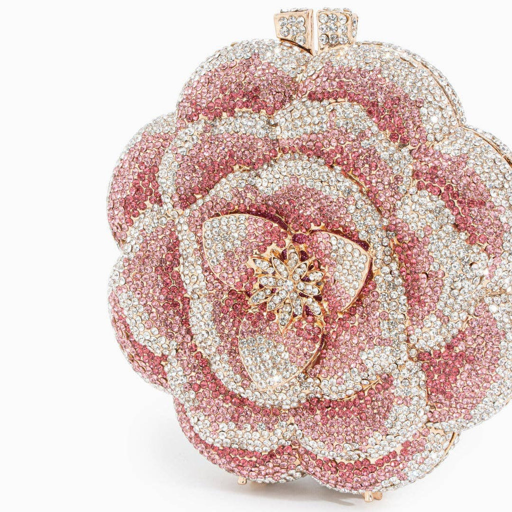 Jeline Floral Clutch – Statement Luxe Evening Piece