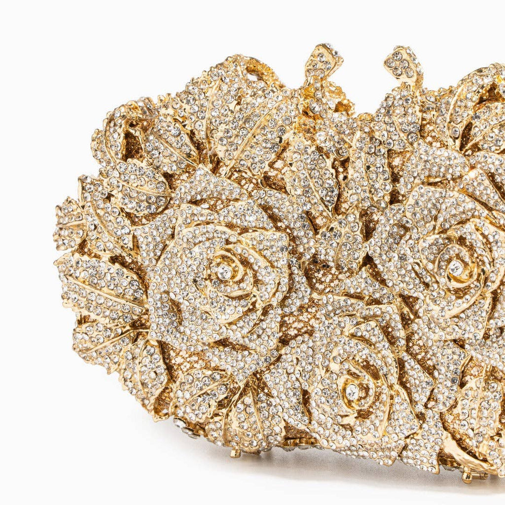 Cecilia Rose Clutch – Elegant Statement Evening Bag