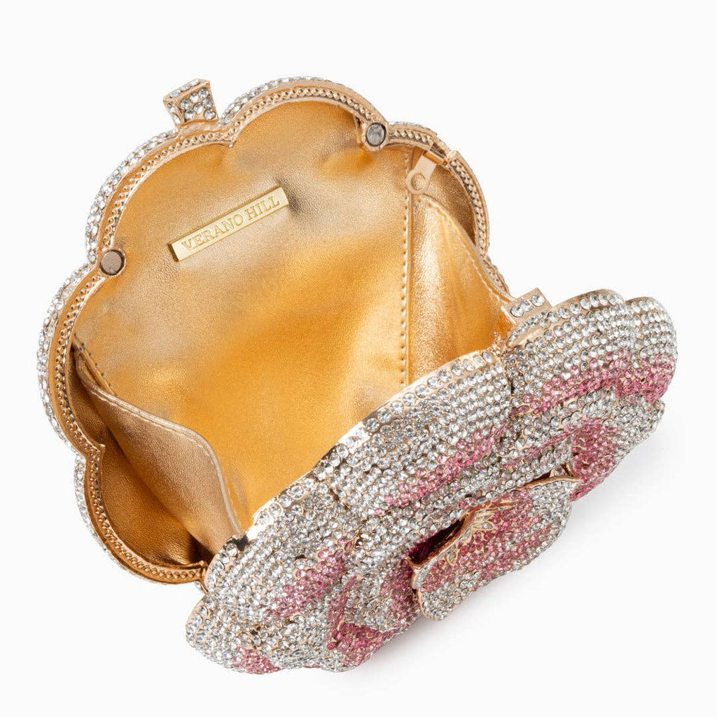 Jeline Floral Clutch – Statement Luxe Evening Piece