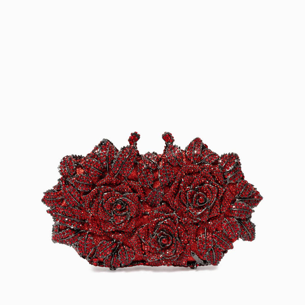 Cecilia Rose Clutch – Elegant Statement Evening Bag