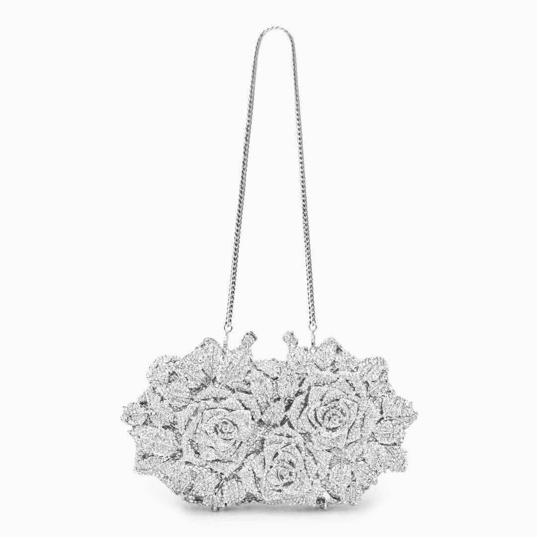 Cecilia Rose Clutch – Elegant Statement Evening Bag