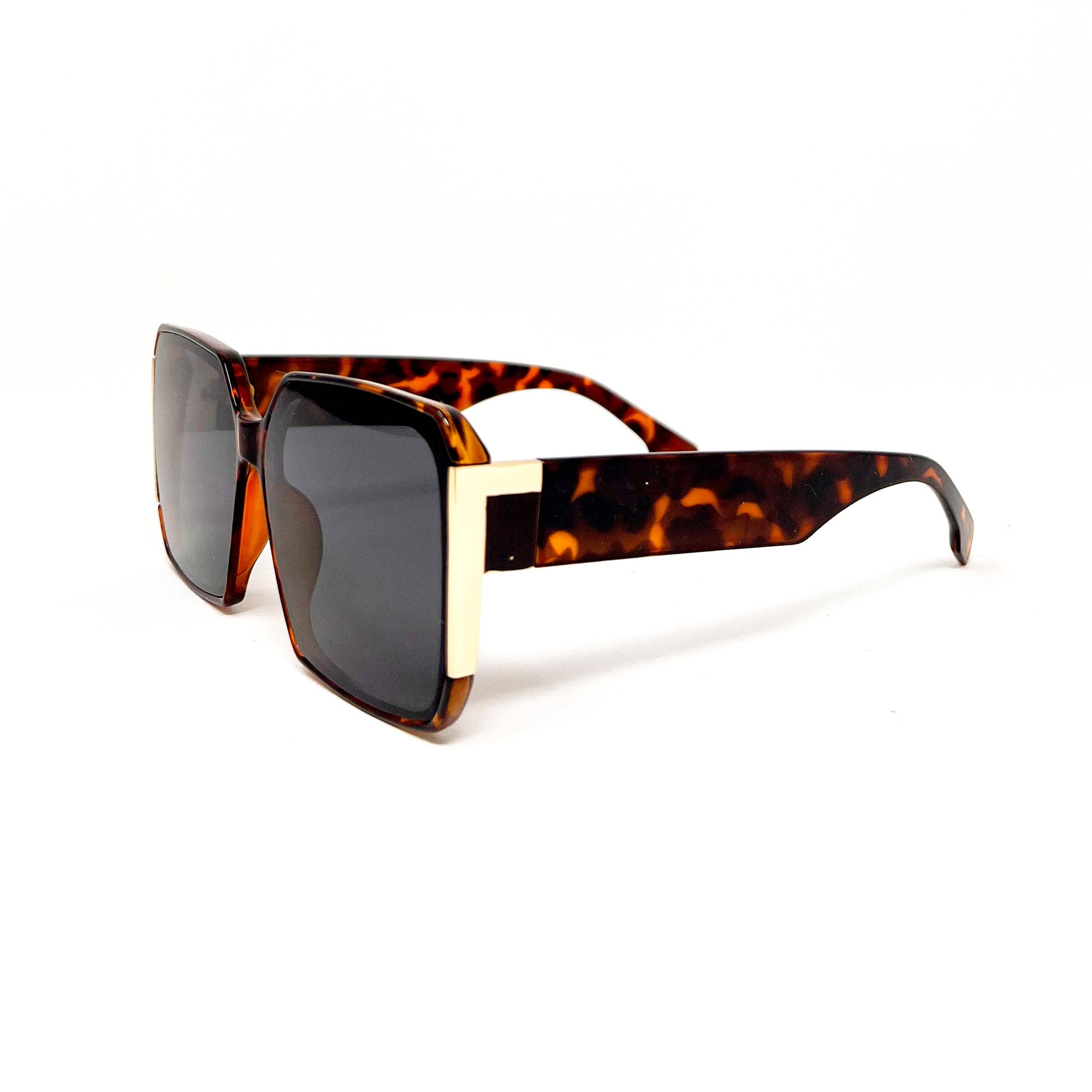 Vance Tortoise Sunglasses – Bold Luxe Frame