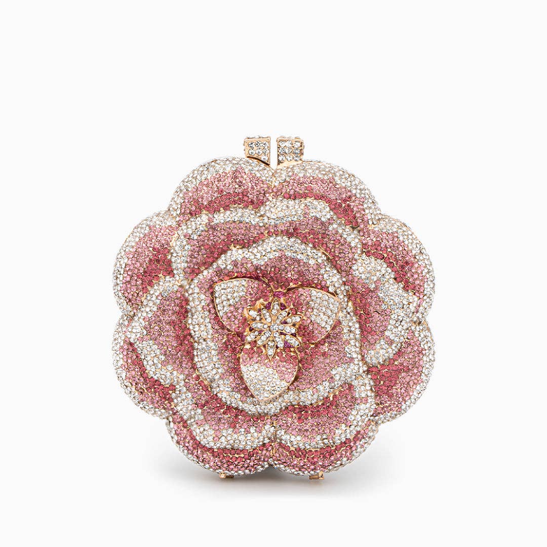 Jeline Floral Clutch – Statement Luxe Evening Piece