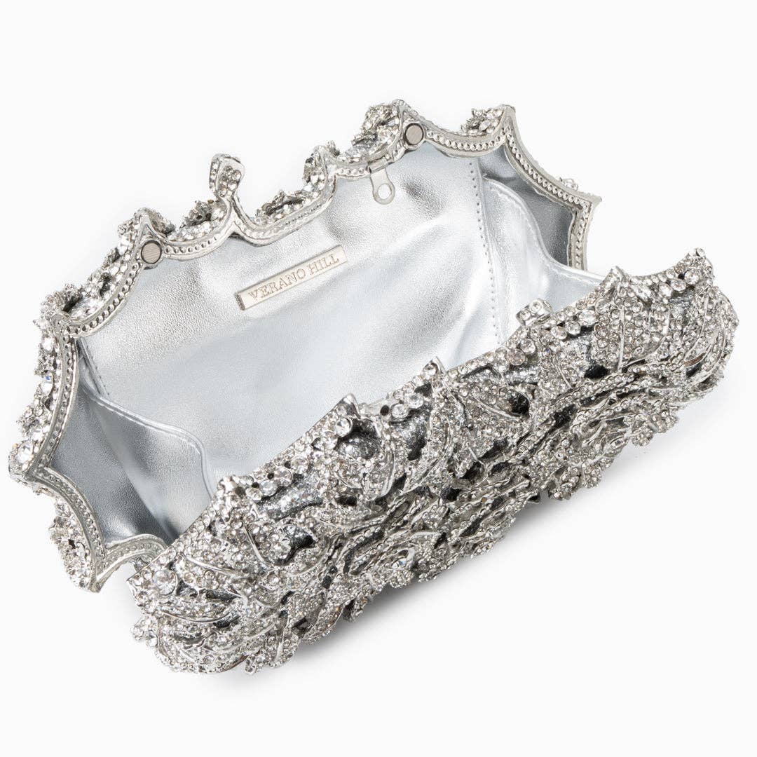 Cecilia Rose Clutch – Elegant Statement Evening Bag