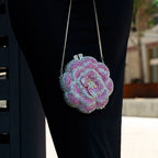 Jeline Floral Clutch – Statement Luxe Evening Piece