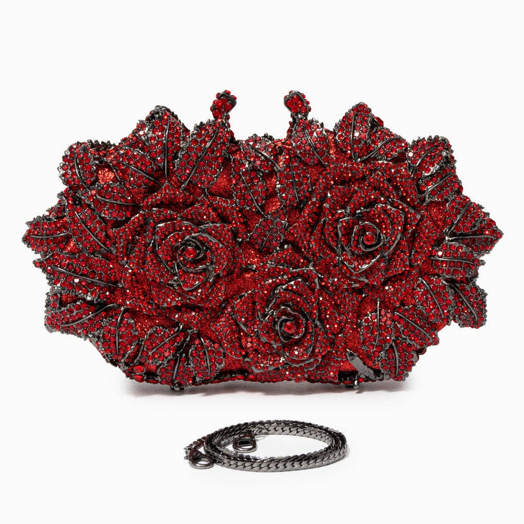 Cecilia Rose Clutch – Elegant Statement Evening Bag
