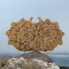 Cecilia Rose Clutch – Elegant Statement Evening Bag