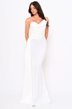 The Eleanor Draped Gown