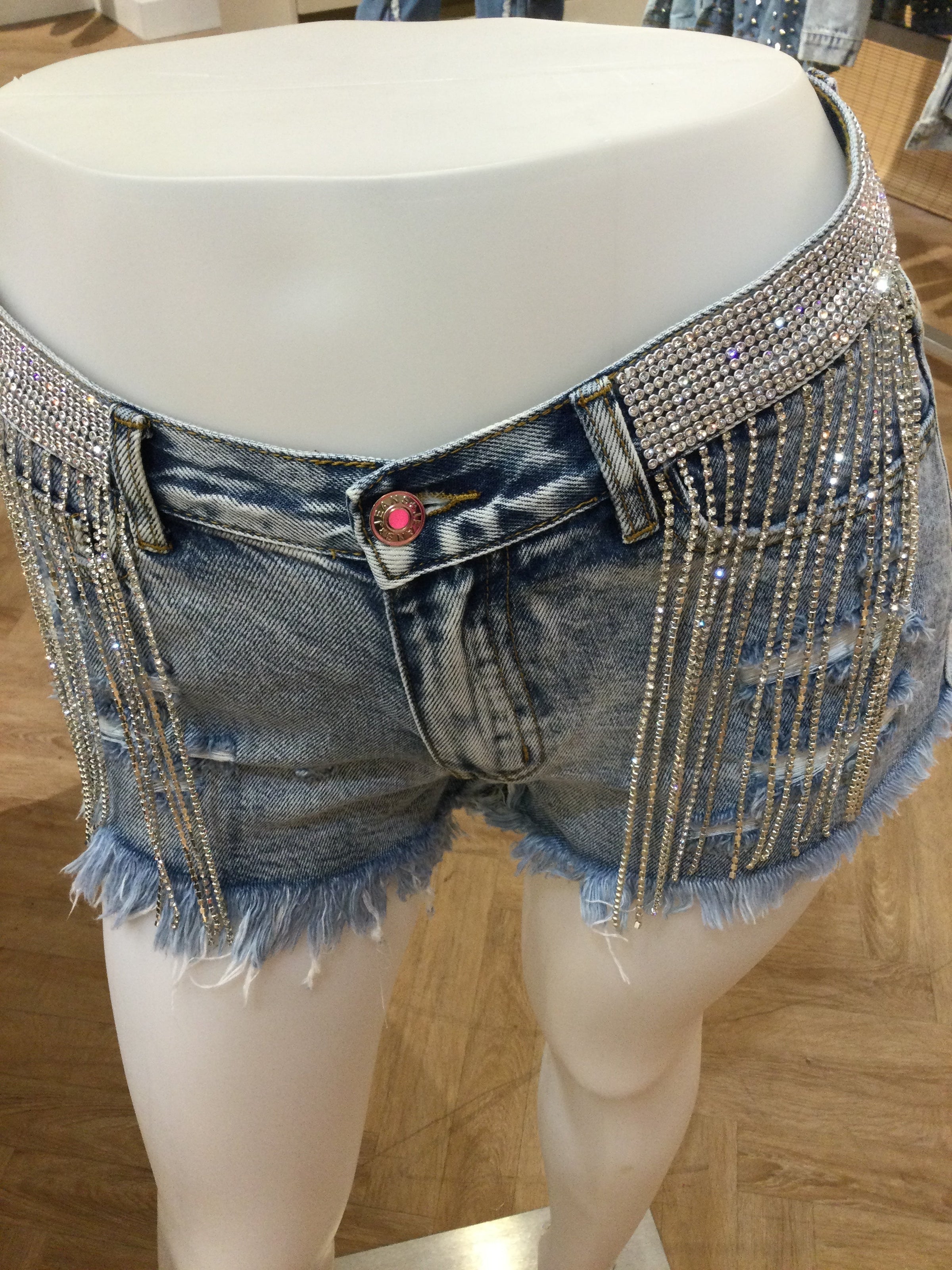 Tassel Crystal Shorts
$78.00