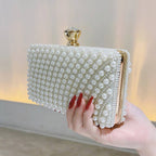 Pearl Elegance Evening Clutch