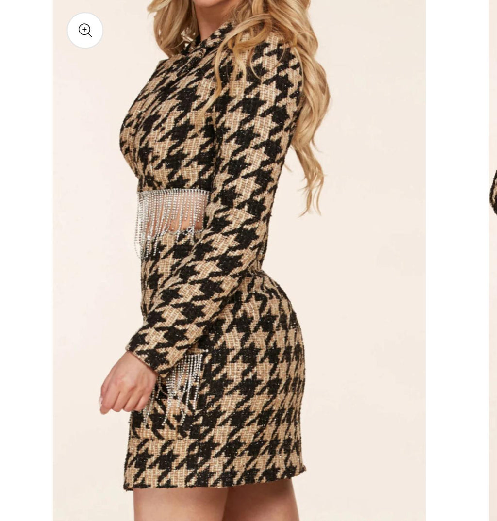 Tweed Crystal Blazer