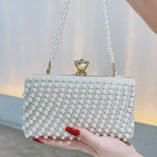 Pearl Elegance Evening Clutch
